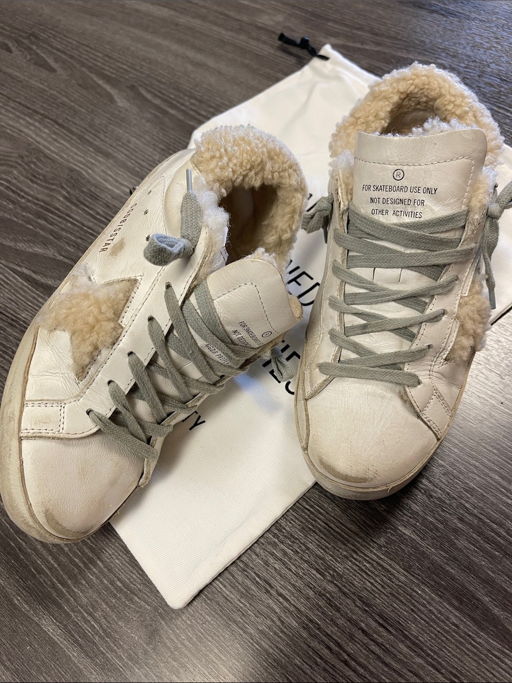 Golden goose super star sherling 37